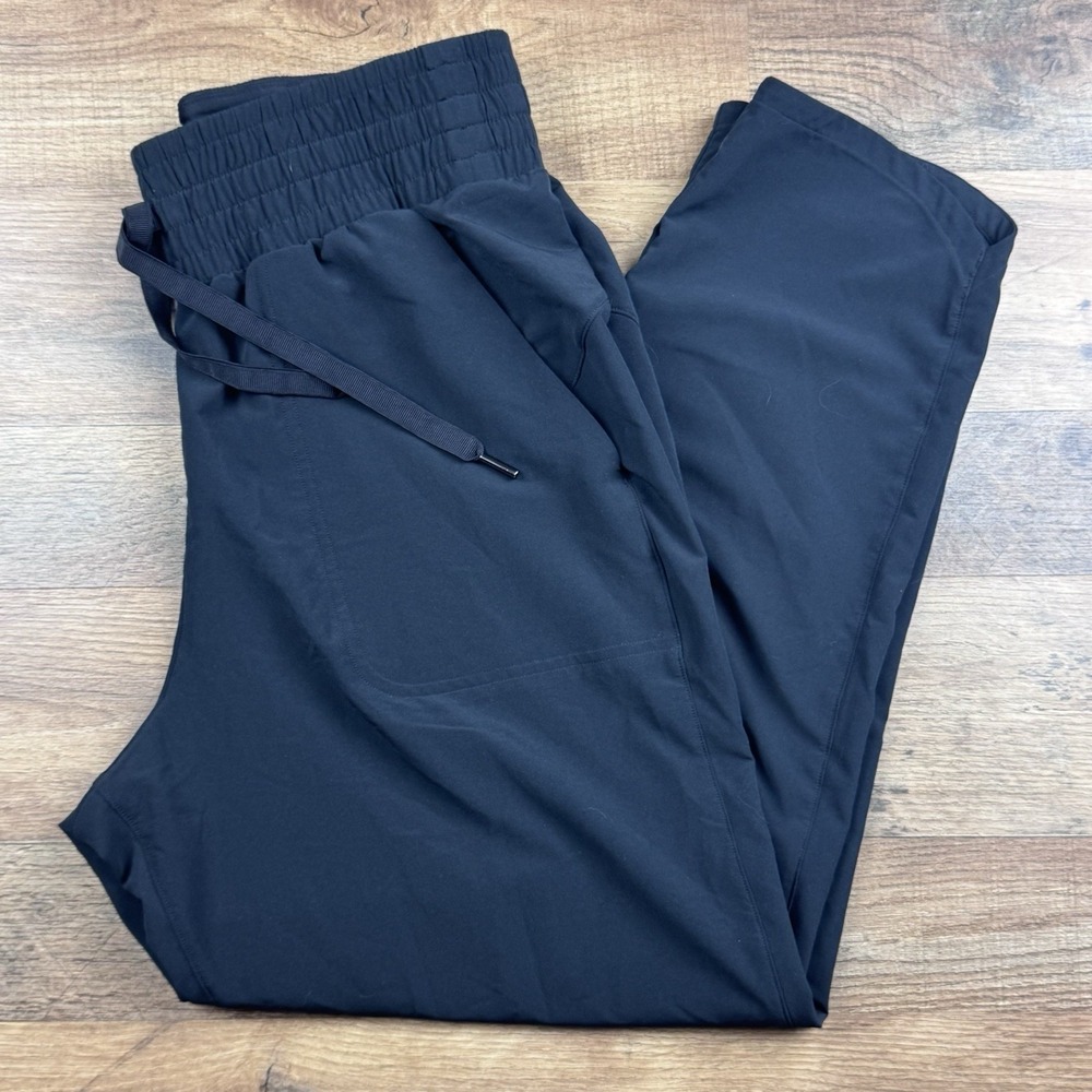 SPANX Out Of Office Trouser Size MEDIUM Dark Palm Gray Stretch Comfort Pants New